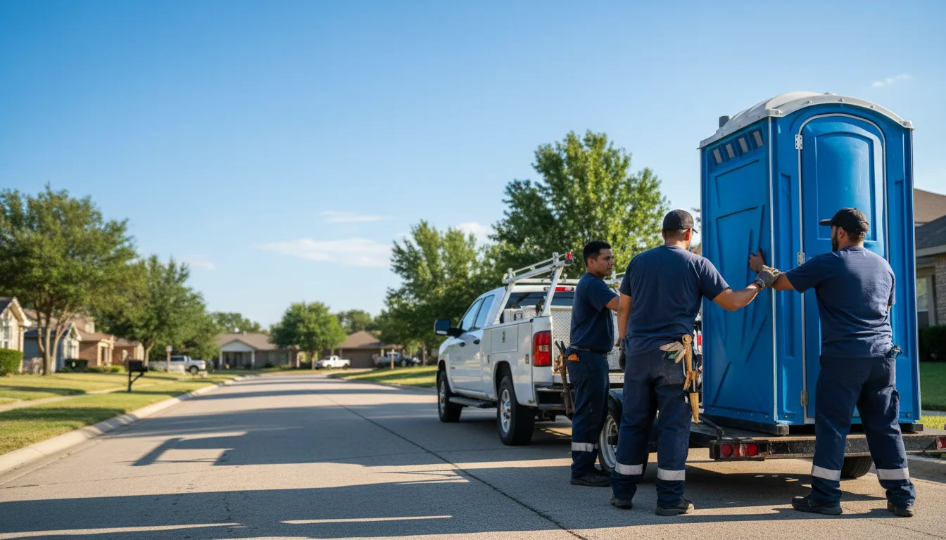 Portable Toilet Rental in Southmayd, TX near me